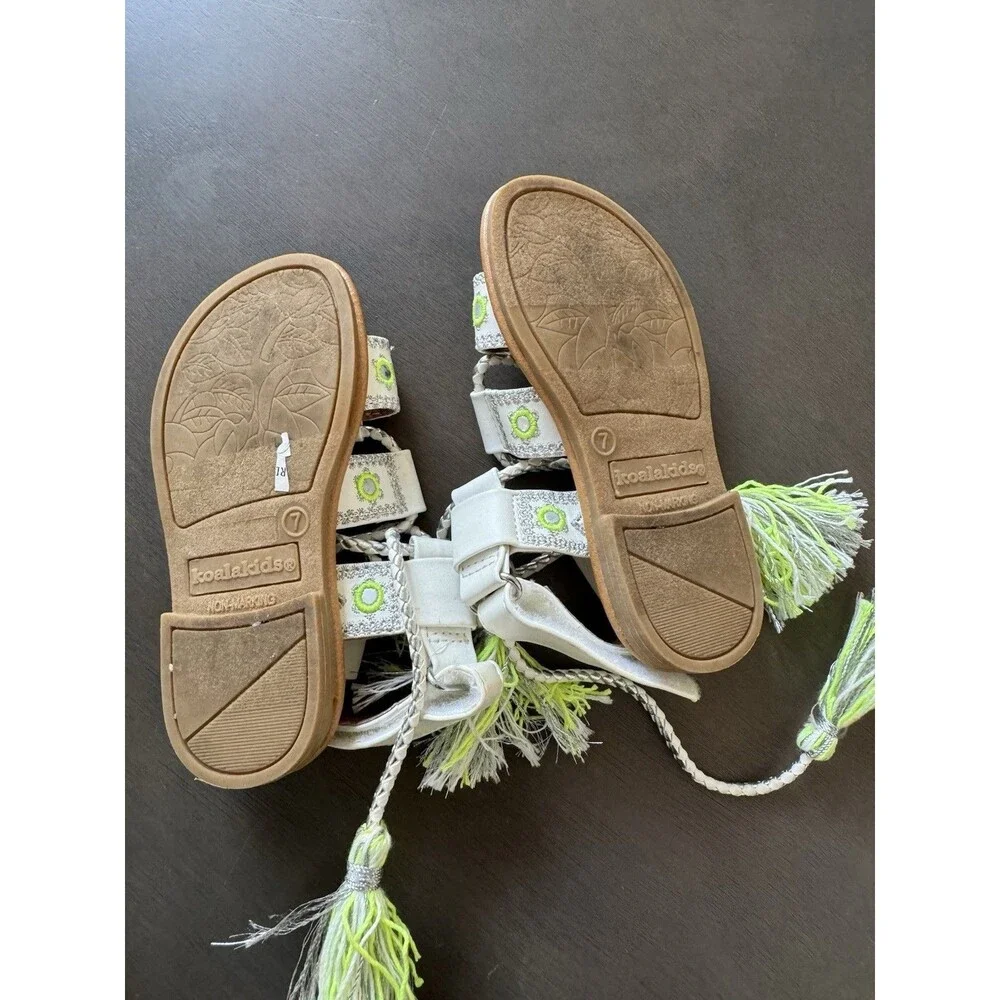 Koala Kids Gladiator Sandals Toddler Girl Size 7 Koala Kids spring summer shoes